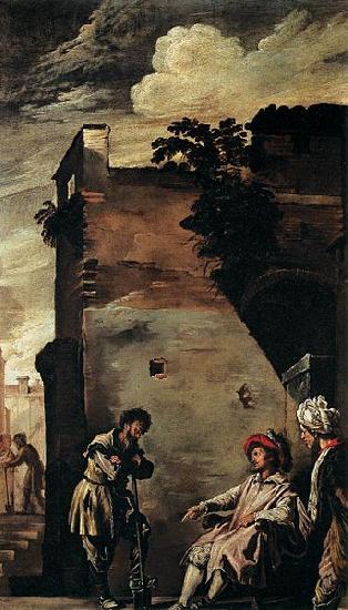 Domenico Fetti The Parable of the Vineyard oil painting image